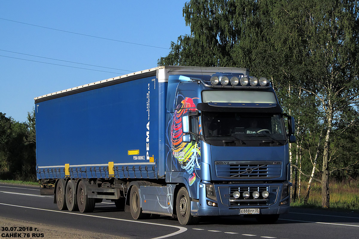 Вологодская область, № Е 888 РР 35 — Volvo ('2008) FH16.700