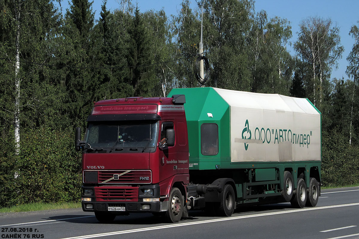 Нижегородская область, № Р 626 НМ 52 — Volvo ('1993) FH12.380