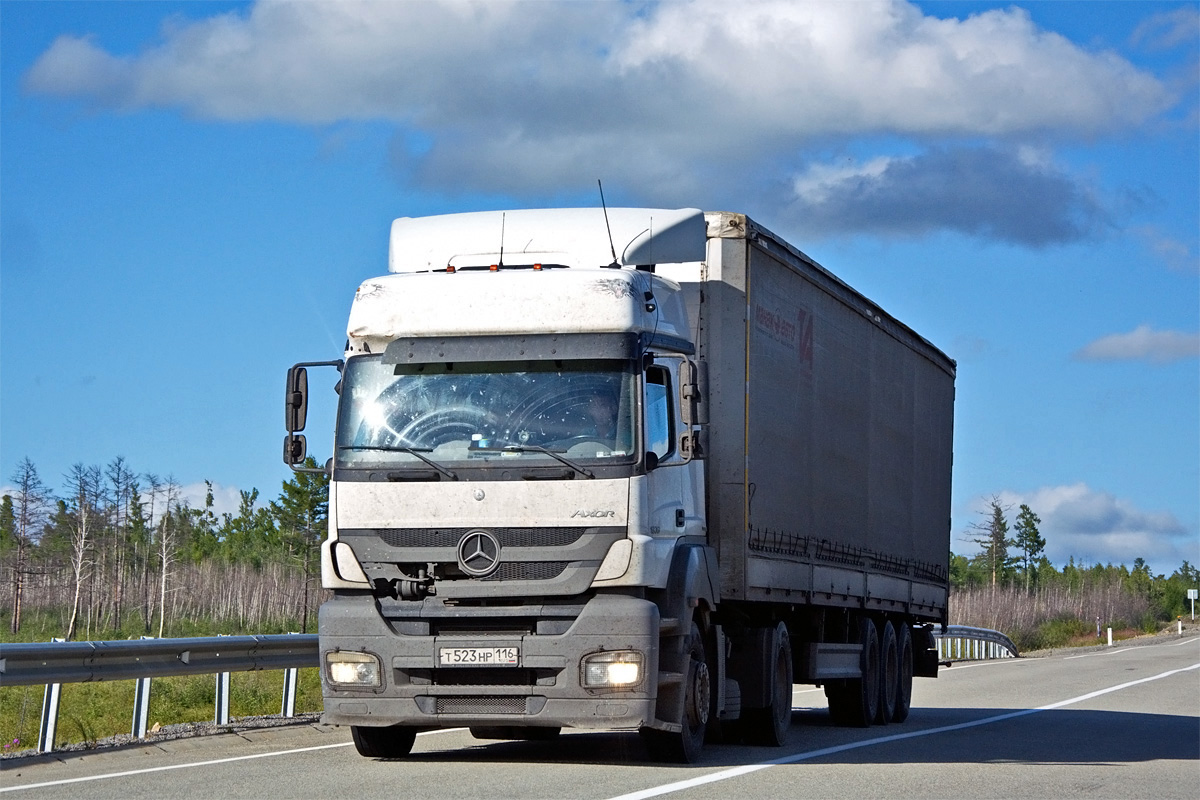 Татарстан, № Т 523 НР 116 — Mercedes-Benz Axor 1836 [Z9M]