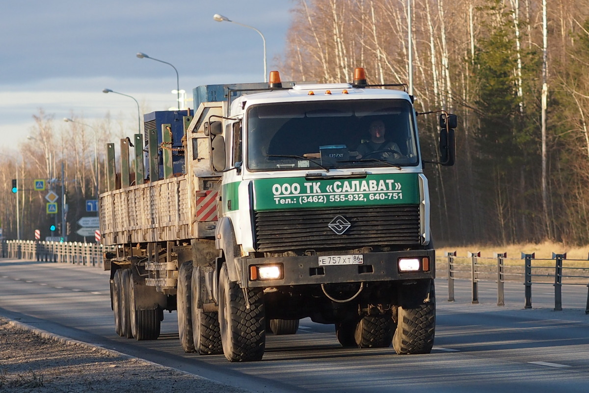 Ханты-Мансийский автоном.округ, № Е 757 ХТ 86 — Урал-44202-80