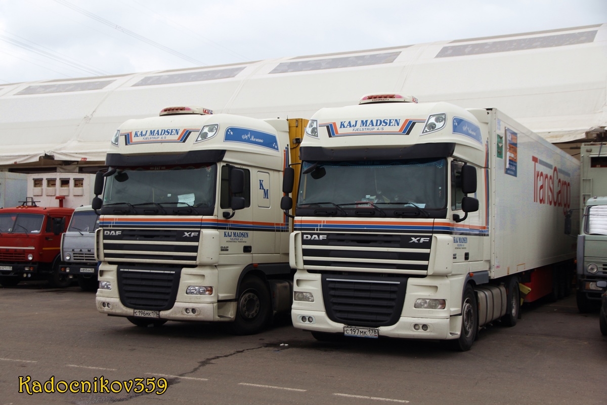 Санкт-Петербург, № С 197 МК 178 — DAF XF105 FT