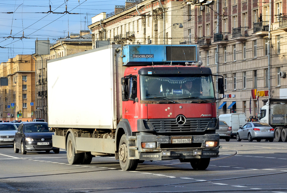 Санкт-Петербург, № Н 160 ВО 98 — Mercedes-Benz Atego 1828