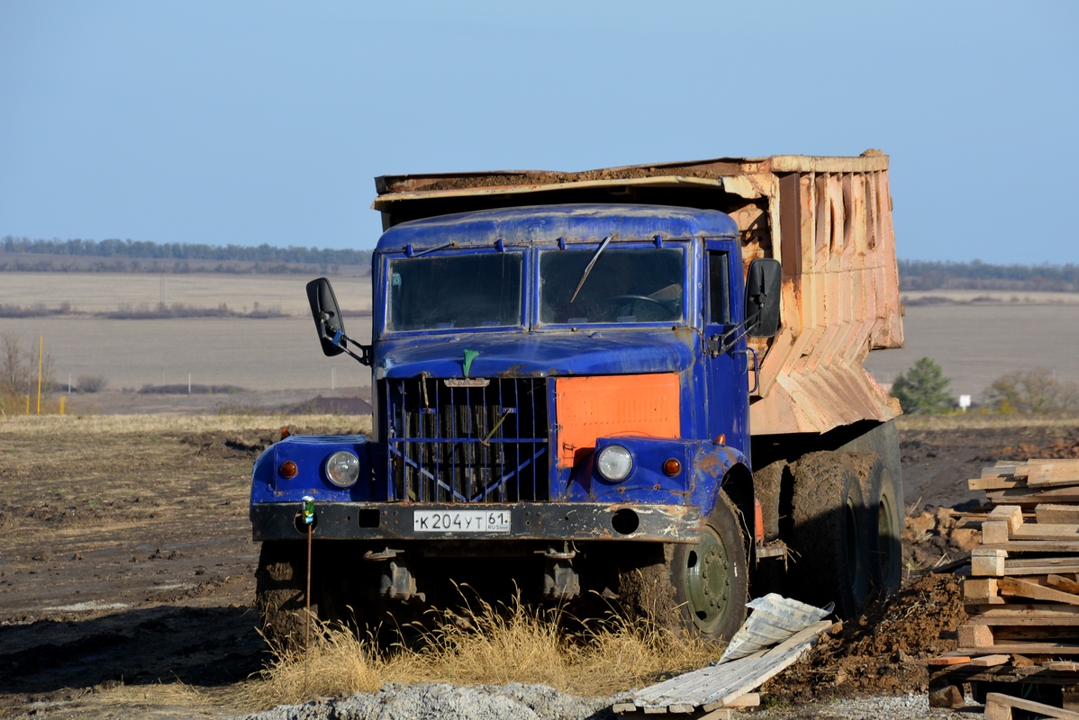 Ростовская область, № К 204 УТ 61 — КрАЗ-256Б1