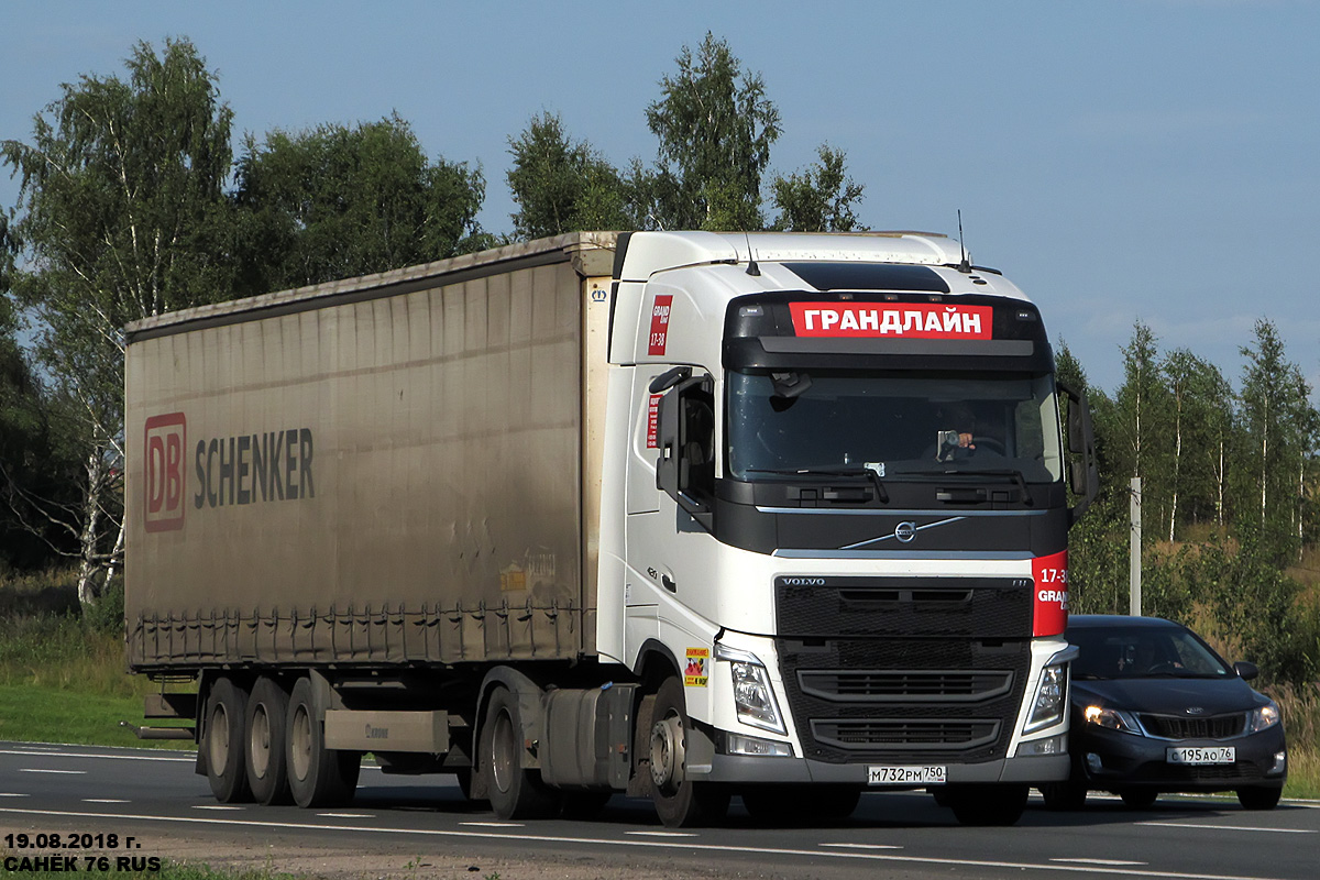 Московская область, № М 732 РМ 750 — Volvo ('2012) FH.420