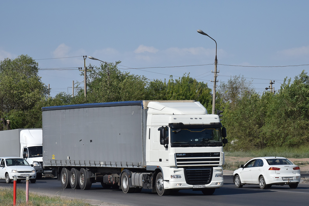 Свердловская область, № Е 273 МР 96 — DAF XF105 FT