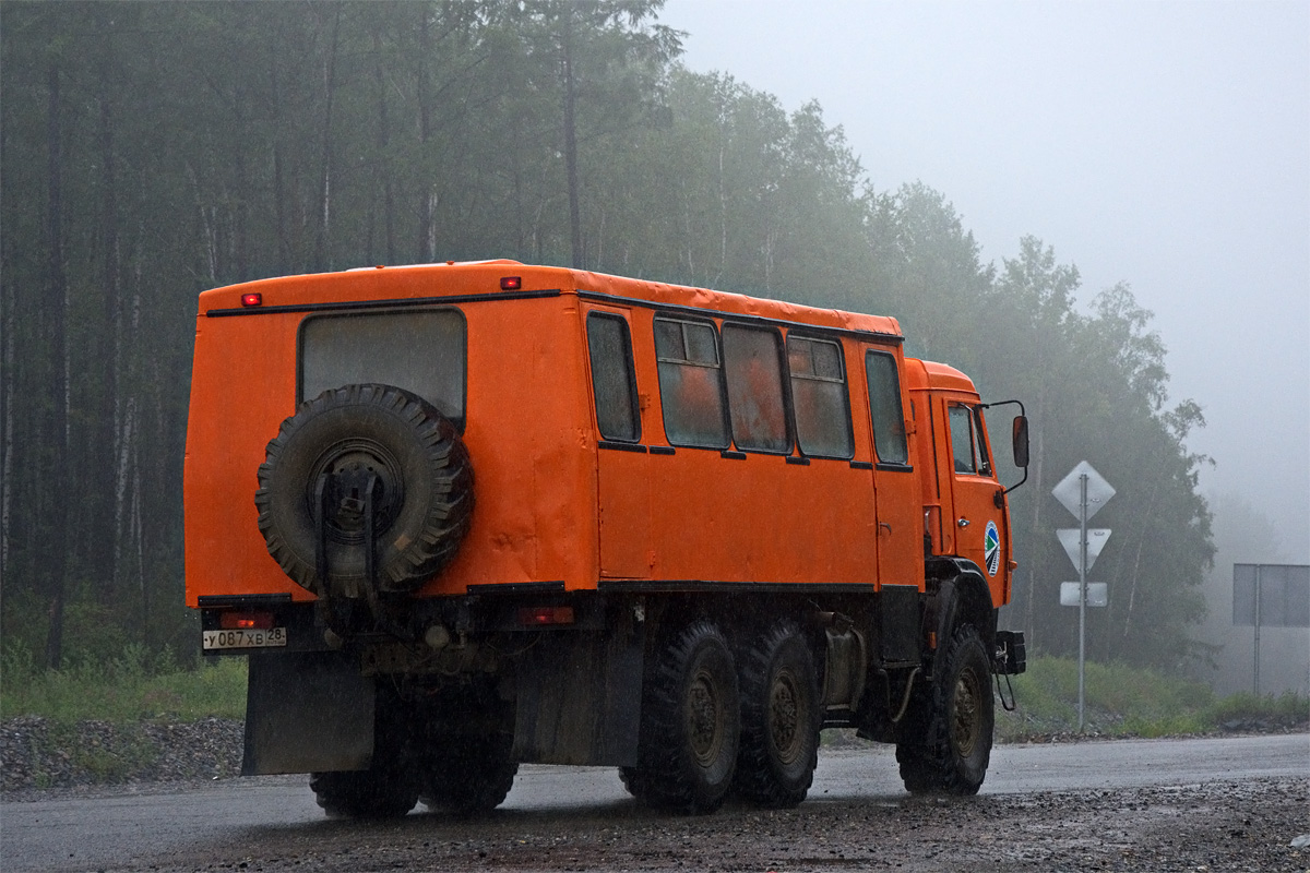 Амурская область, № У 087 ХВ 28 — КамАЗ-43114-15 [43114R]