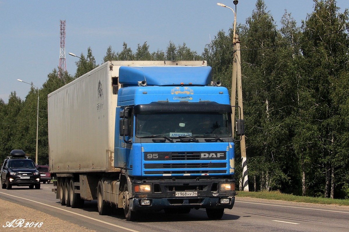 Волгоградская область, № Т 968 НУ 34 — DAF 95 FT