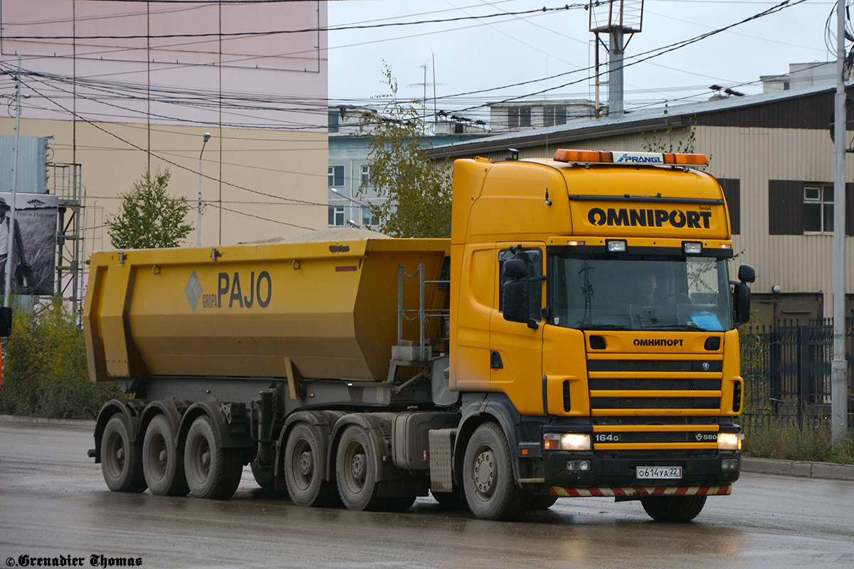 Саха (Якутия), № О 614 УА 22 — Scania ('1996) R164G