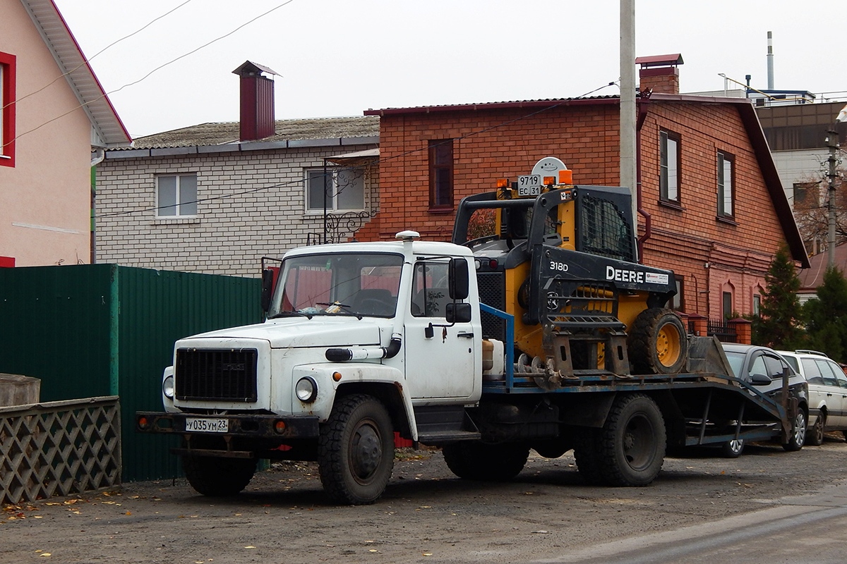 Белгородская область, № У 035 УМ 23 — ГАЗ-3309