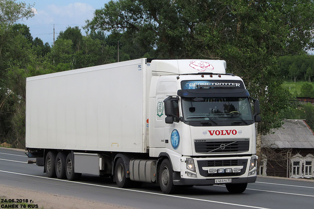 Владимирская область, № Е 464 РК 33 — Volvo ('2008) FH.440 [X9P]