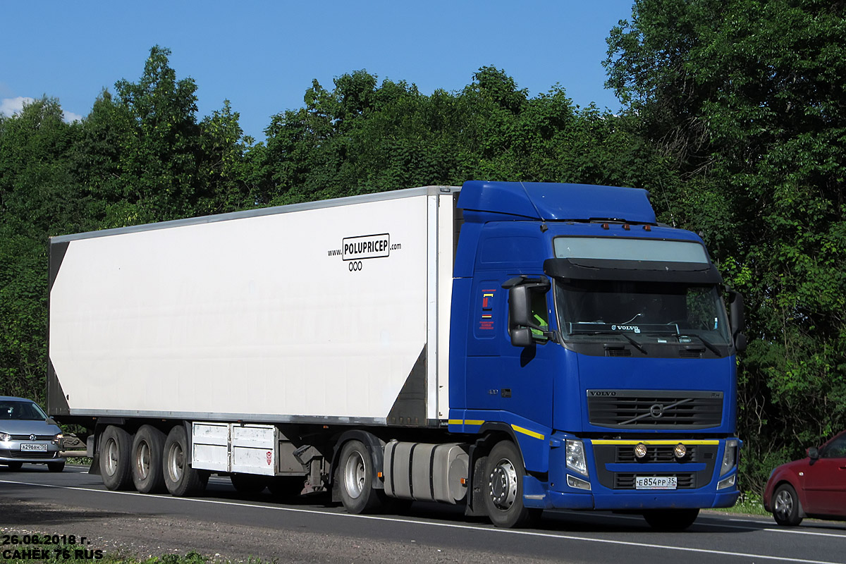 Вологодская область, № Е 854 РР 35 — Volvo ('2008) FH.400 [X9P]