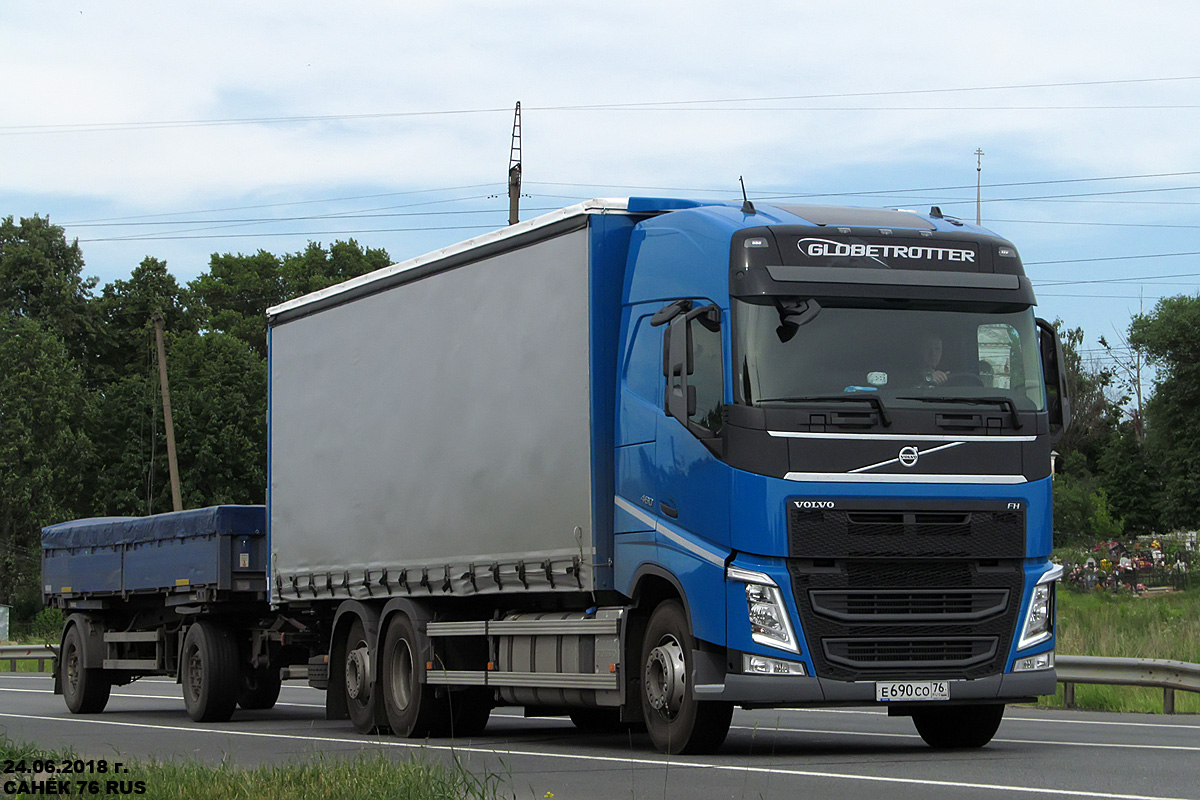 Ярославская область, № Е 690 СО 76 — Volvo ('2012) FH.460 [X9P]