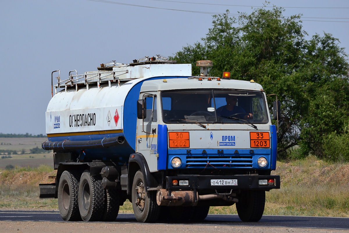 Волгоградская область, № О 412 ВН 31 — КамАЗ-5320