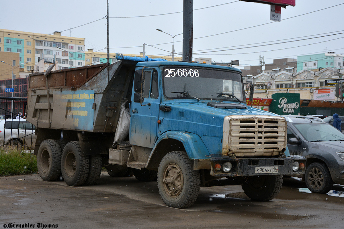 Саха (Якутия), № К 904 ЕУ 14 — ЗИЛ-133Д42