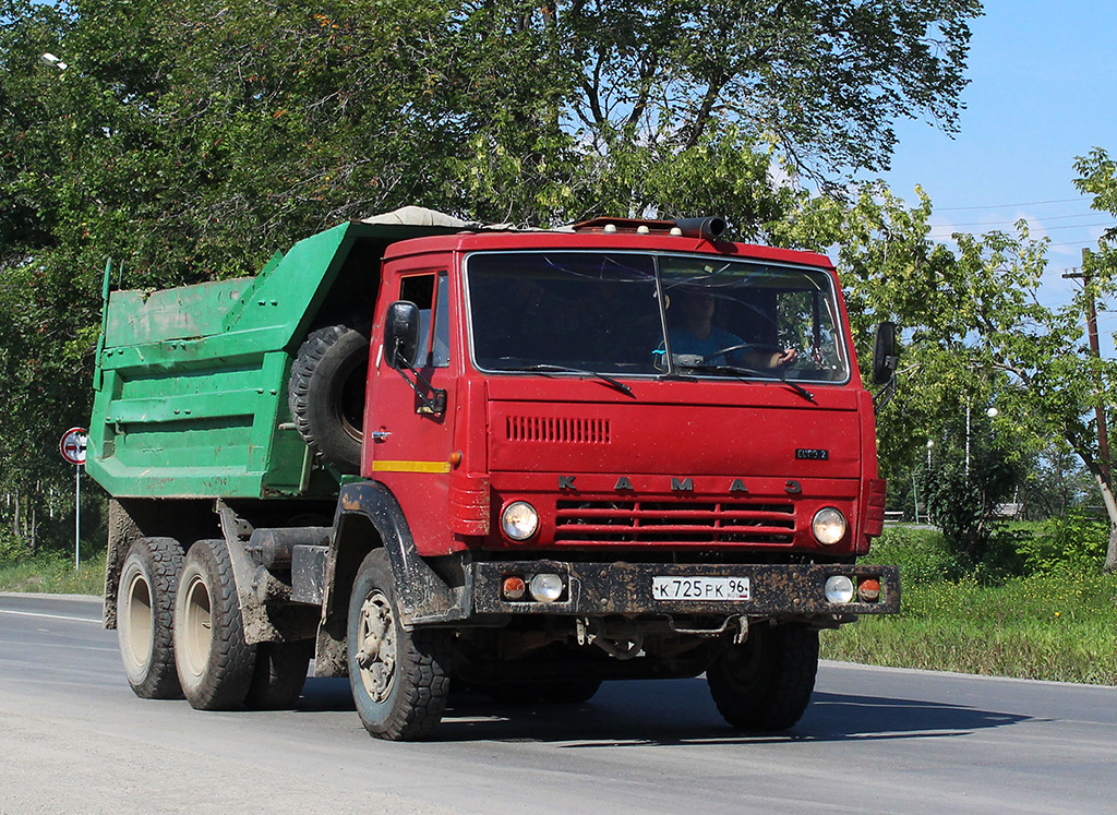 Свердловская область, № К 725 РК 96 — КамАЗ-55111 [551110]