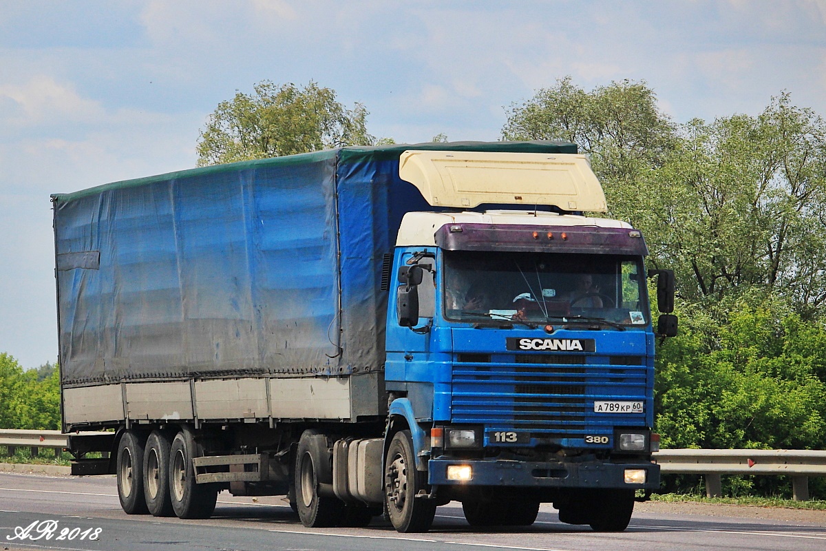 Псковская область, № А 789 КР 60 — Scania (II) R113H