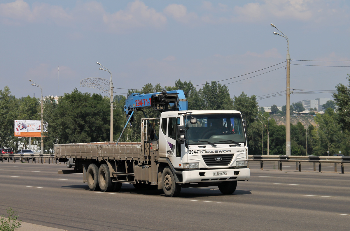 Красноярский край, № К 150 КК 124 — Daewoo Novus