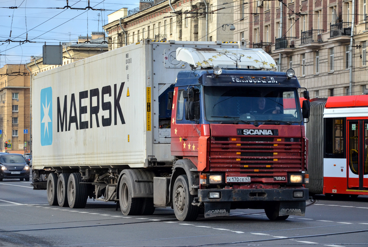 Ленинградская область, № Х 170 СЕ 47 — Scania (II) (общая модель)