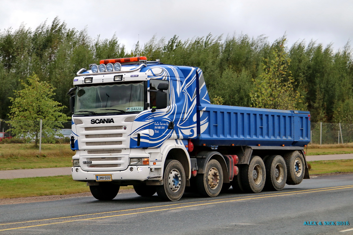 Финляндия, № JMH-500 — Scania ('2004) R500