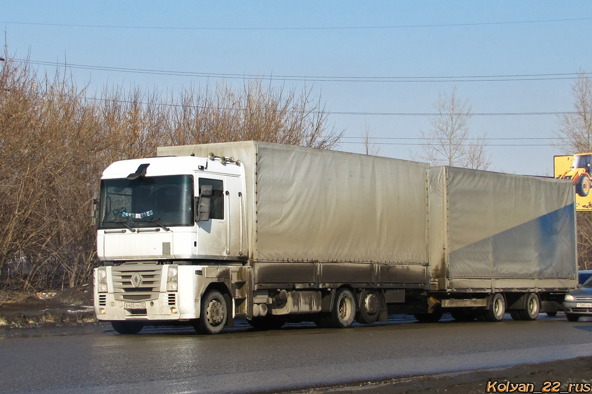 Алтайский край, № В 405 УН 22 — Renault Magnum ('2005)