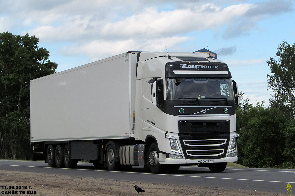 Липецкая область, № М 004 ХВ 48 — Volvo ('2012) FH.460