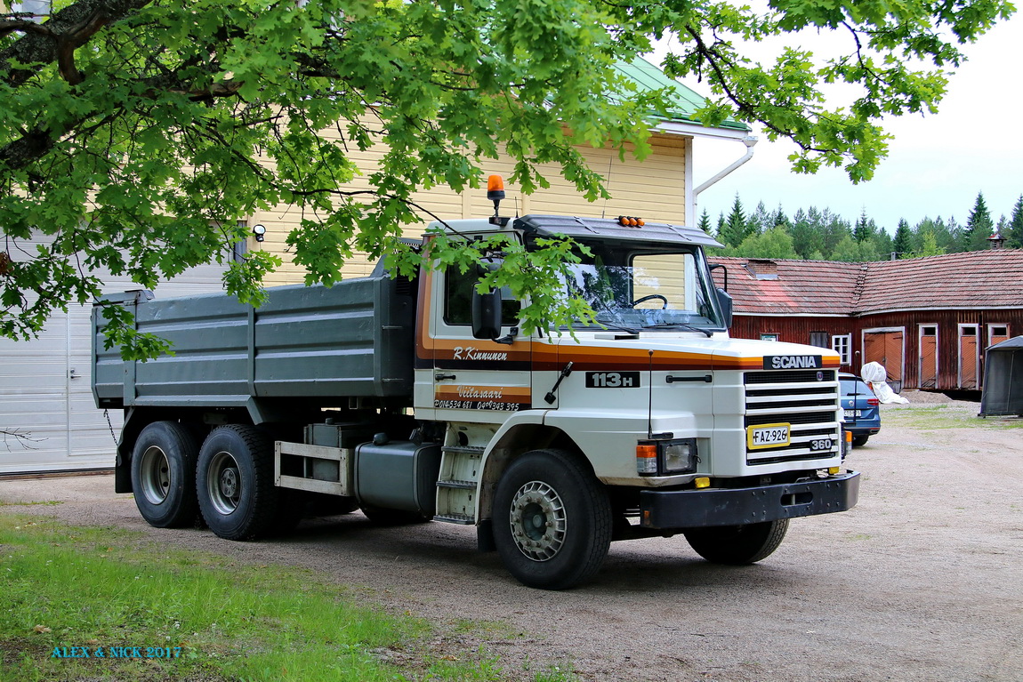 Финляндия, № FAZ-926 — Scania (II) T-Series 113H