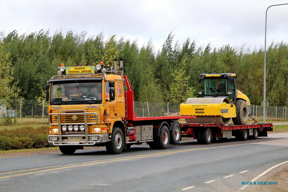 Финляндия, № OFO-638 — Volvo ('1987) F12