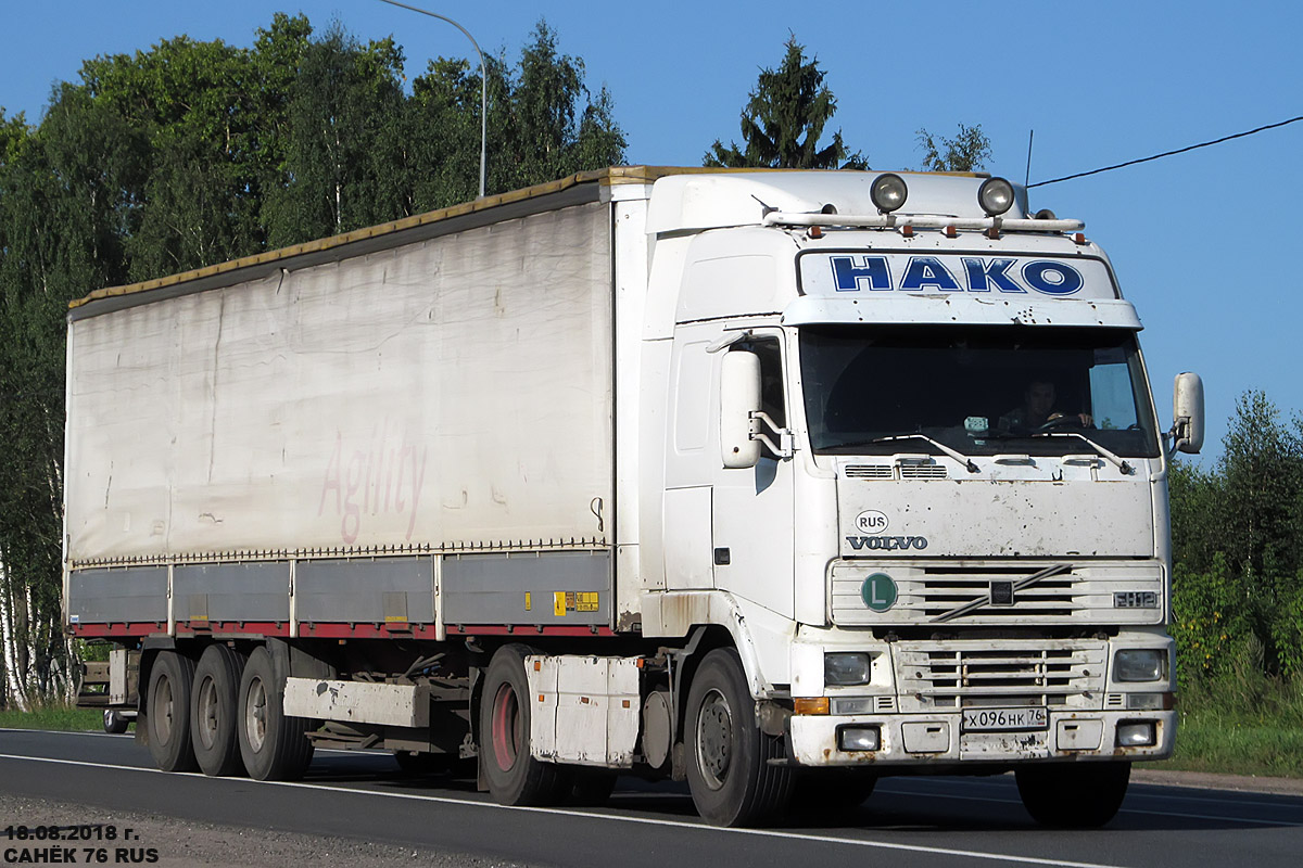 Ярославская область, № Х 096 НК 76 — Volvo ('1993) FH12.380