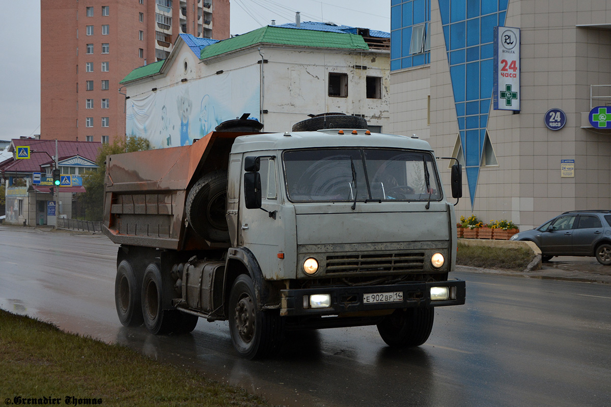 Саха (Якутия), № Е 902 ВР 14 — КамАЗ-54115 (общая модель)