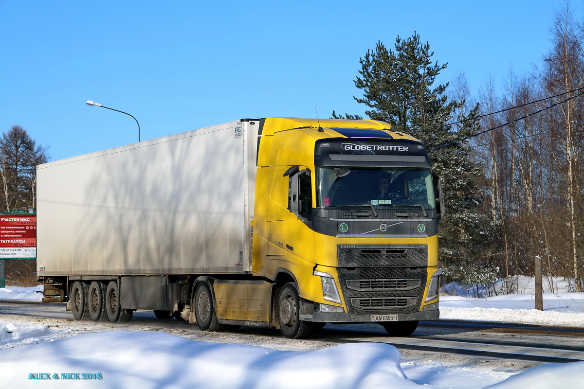 Брестская область, № АМ 0656-1 — Volvo ('2012) FH.460