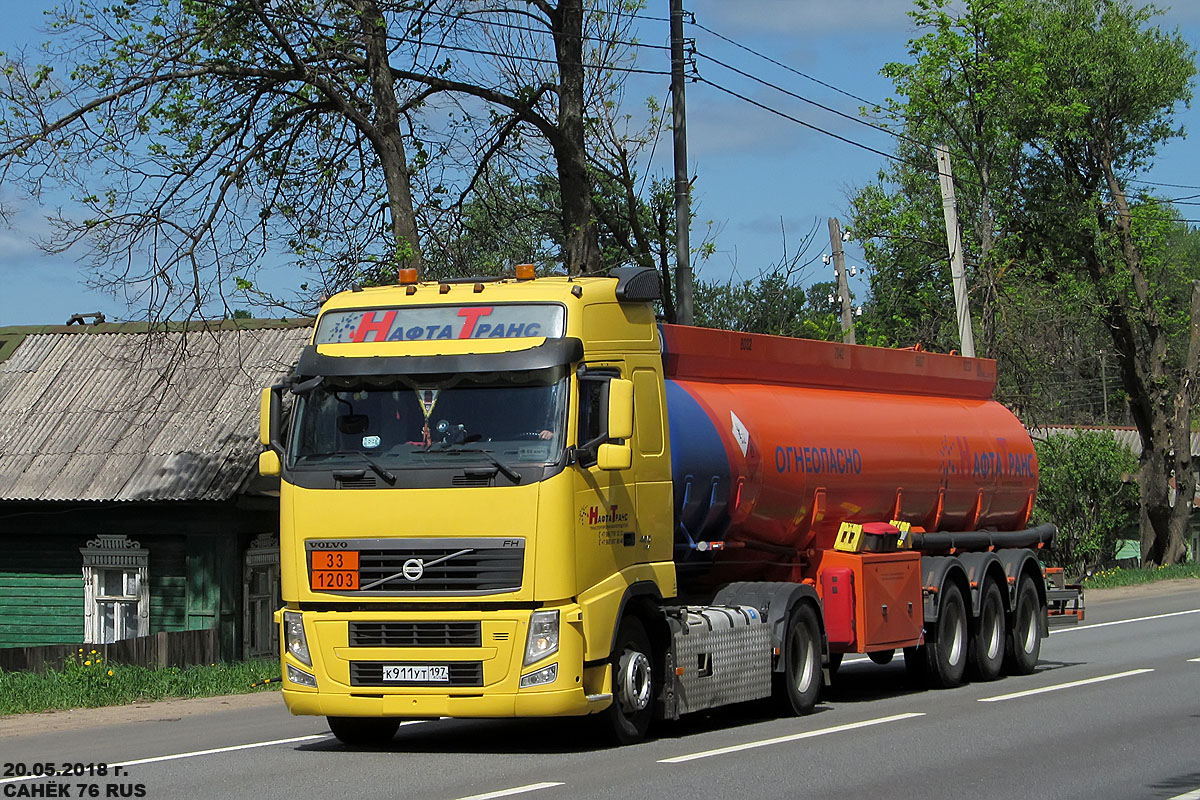 Москва, № К 911 УТ 197 — Volvo ('2008) FH.460