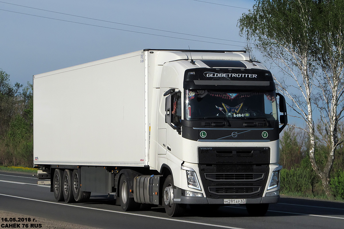 Смоленская область, № М 291 АР 67 — Volvo ('2012) FH.460 [X9P]