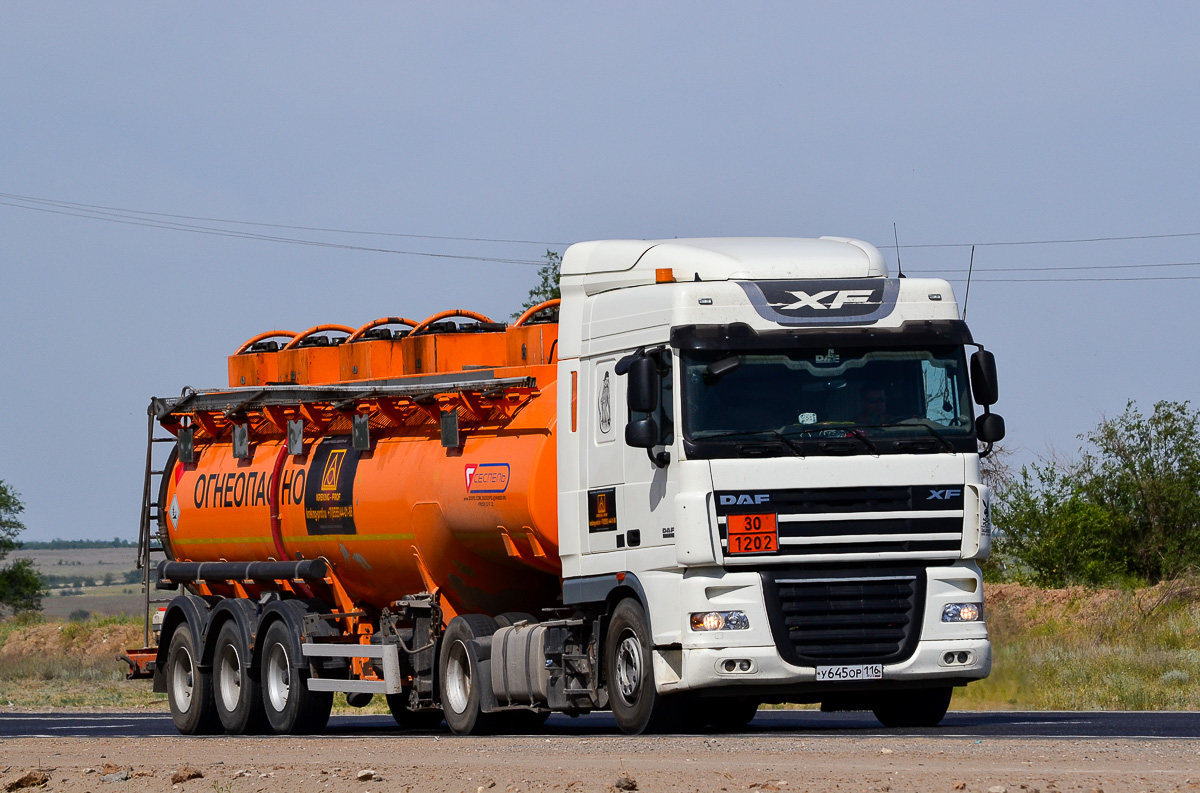 Татарстан, № У 645 ОР 116 — DAF XF105 FT