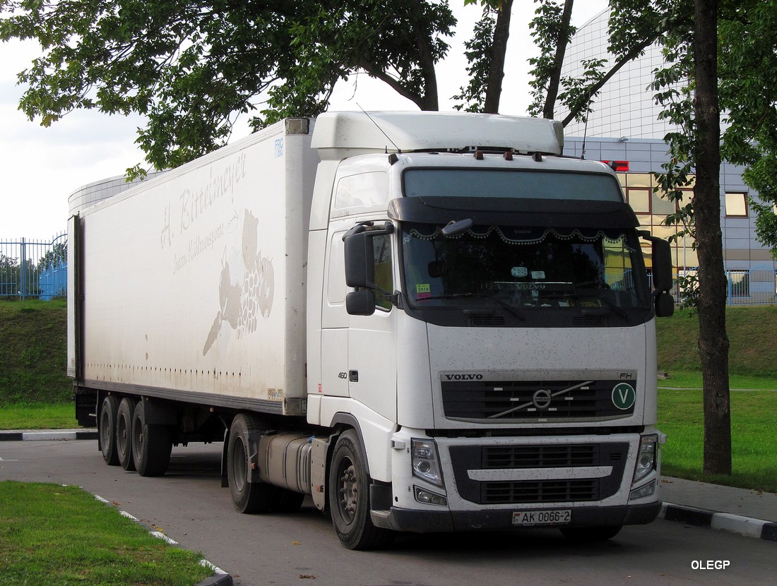 Витебская область, № АК 0066-2 — Volvo ('2008) FH.460