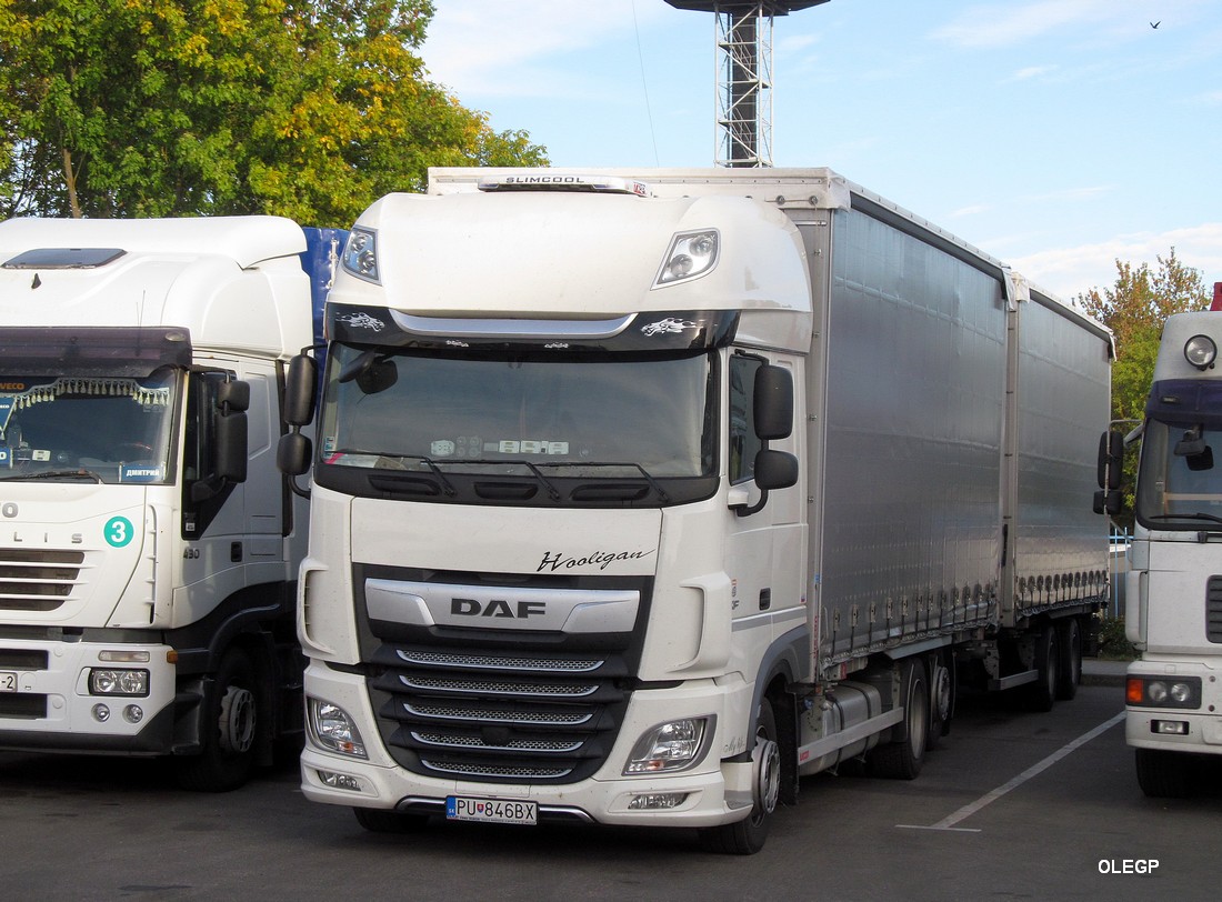 Словакия, № PU-846BX — DAF XF Euro6 FAR