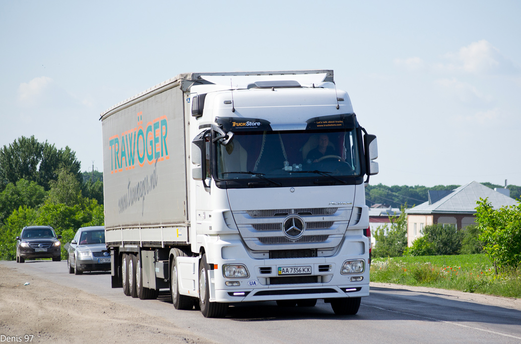 Киев, № АА 7356 КХ — Mercedes-Benz Actros ('2009) 1844