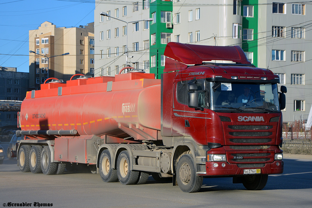 Саха (Якутия), № НО 376 Е 50 — Scania ('2013) R480