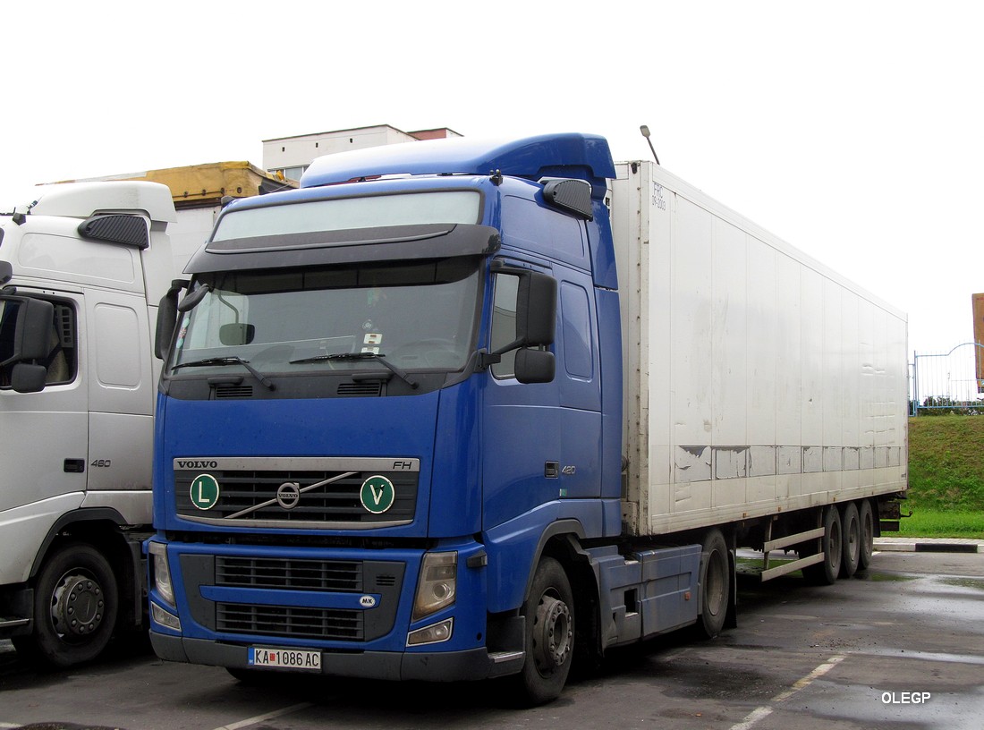 Северная Македония, № KA 1086 AC — Volvo ('2008) FH.420