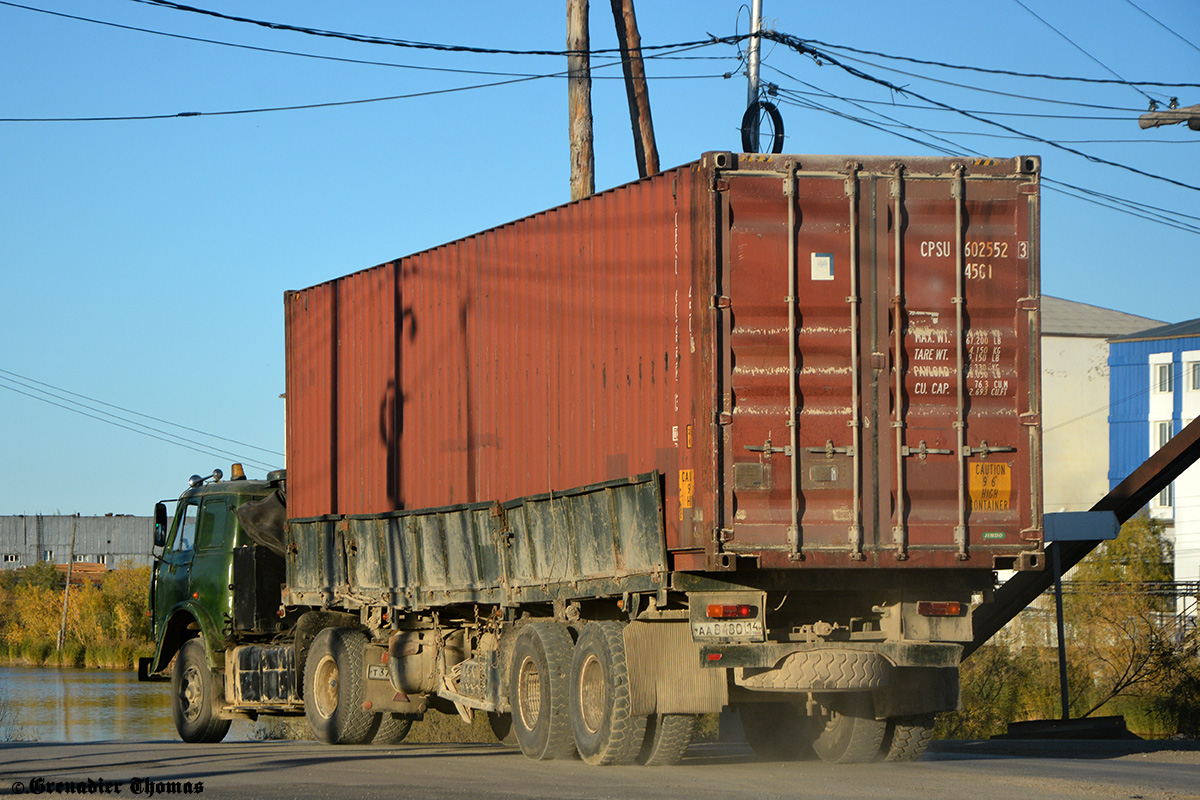 Саха (Якутия), № Т 378 ВК 14 — МАЗ-504В