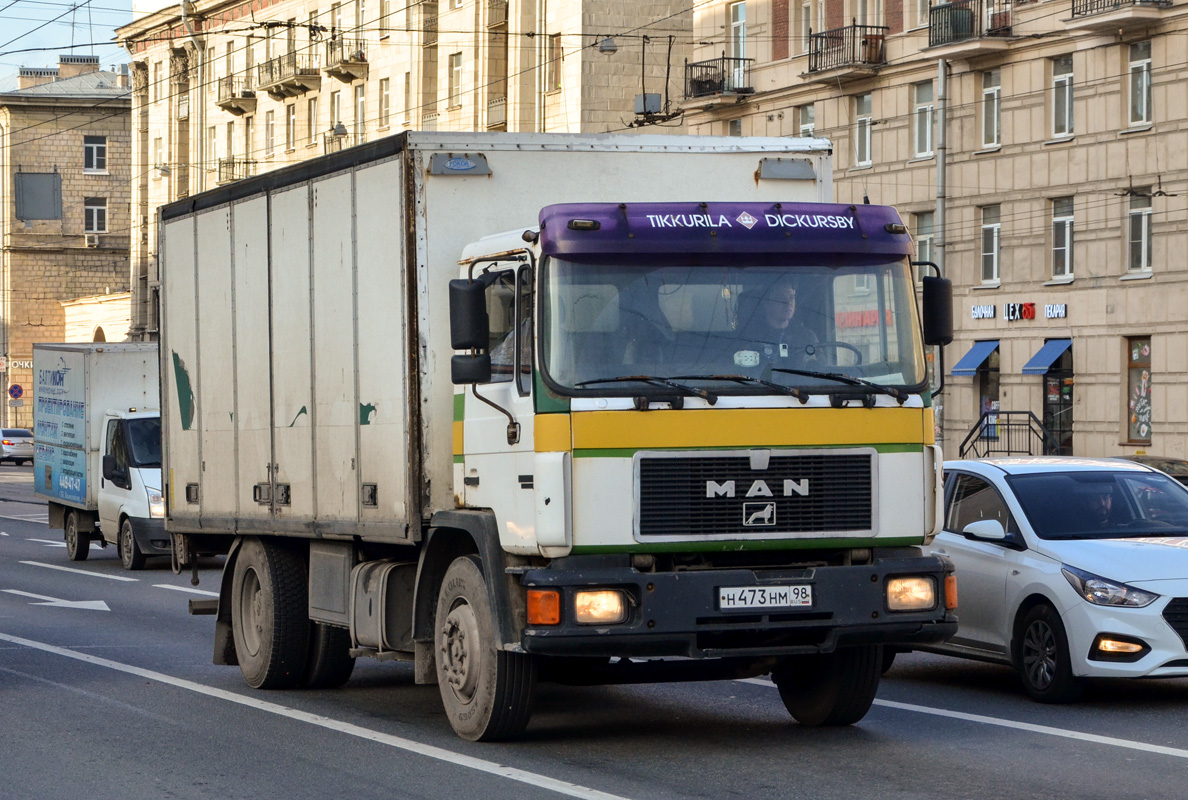 Санкт-Петербург, № Н 473 НМ 98 — MAN (общая модель)