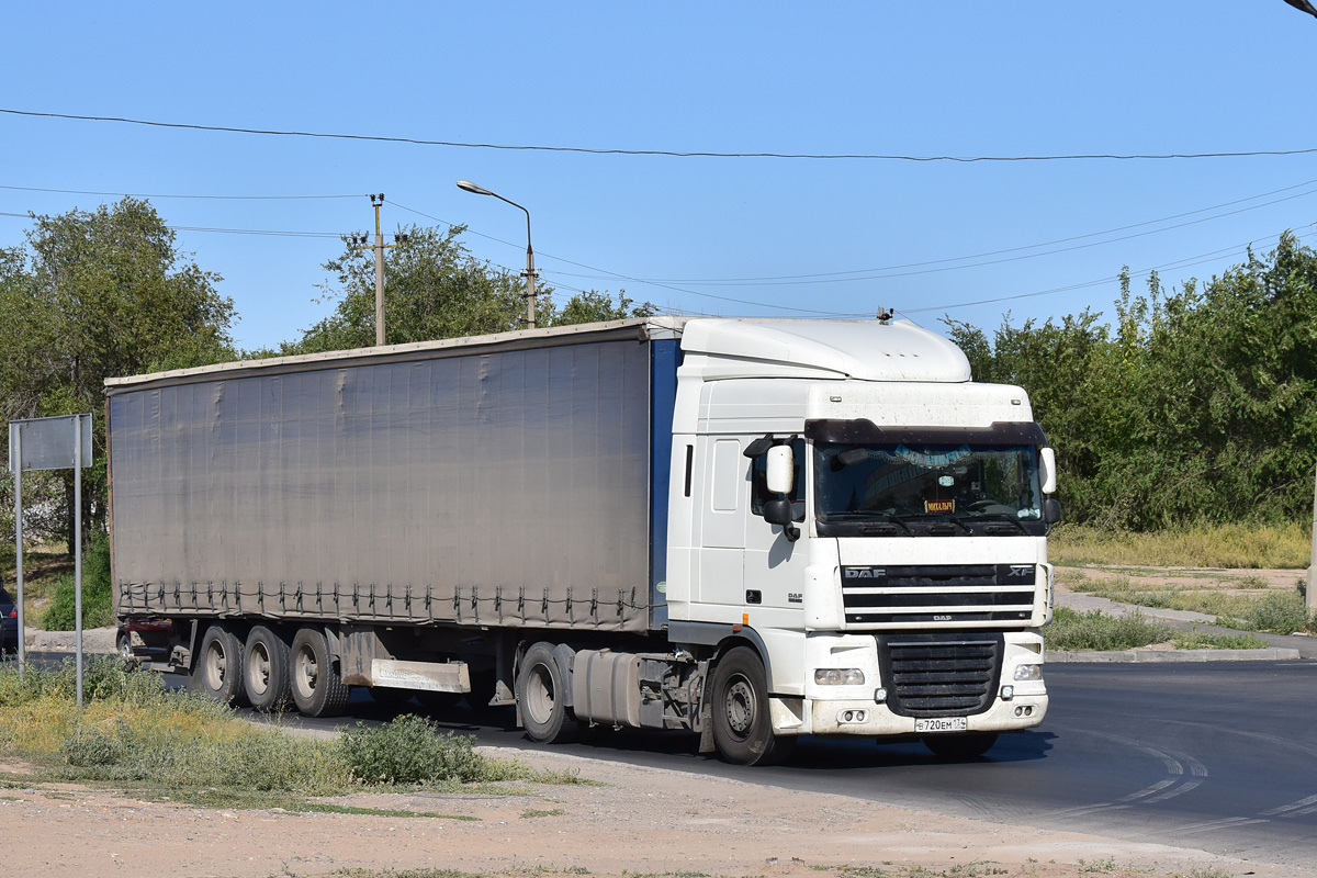 Волгоградская область, № В 720 ЕМ 134 — DAF XF105 FT