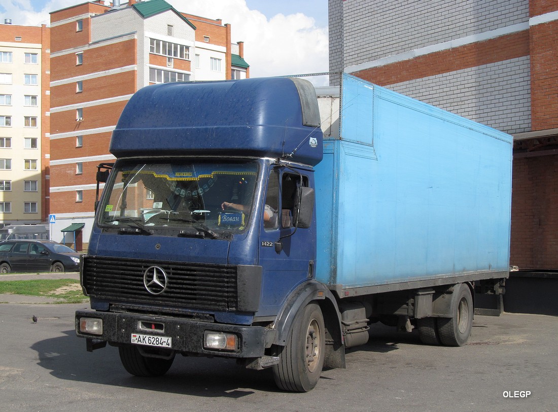 Гродненская область, № АК 6284-4 — Mercedes-Benz SK (общ. мод.)