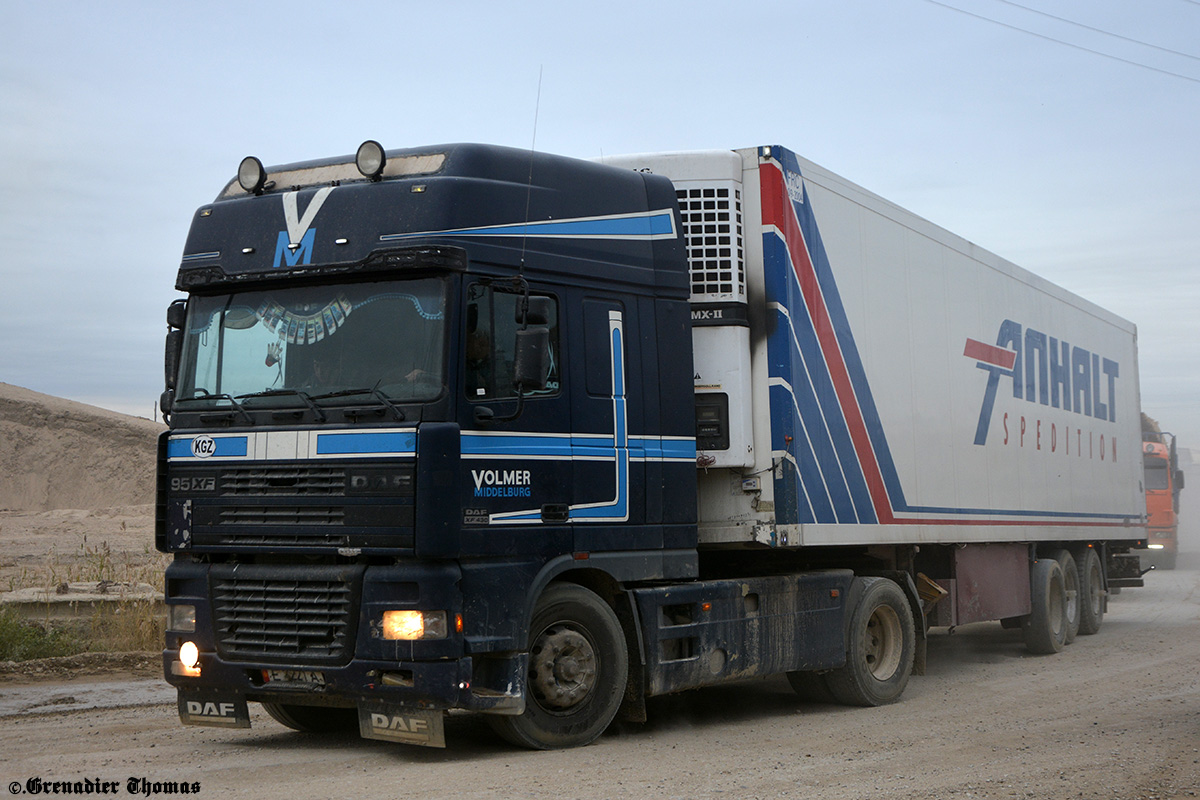 Киргизия, № E 3221 A — DAF 95XF FT