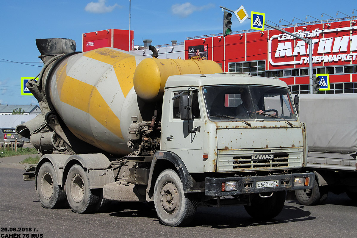 Ярославская область, № О 662 РР 76 — КамАЗ-53229-02 [53229C]