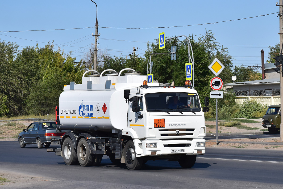 Волгоградская область, № В 569 УМ 134 — КамАЗ-65115-L4