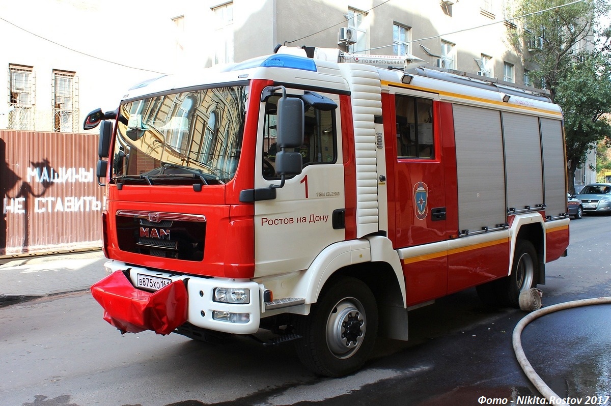 Ростовская область, № В 875 ХО 161 — MAN TGM 13.290