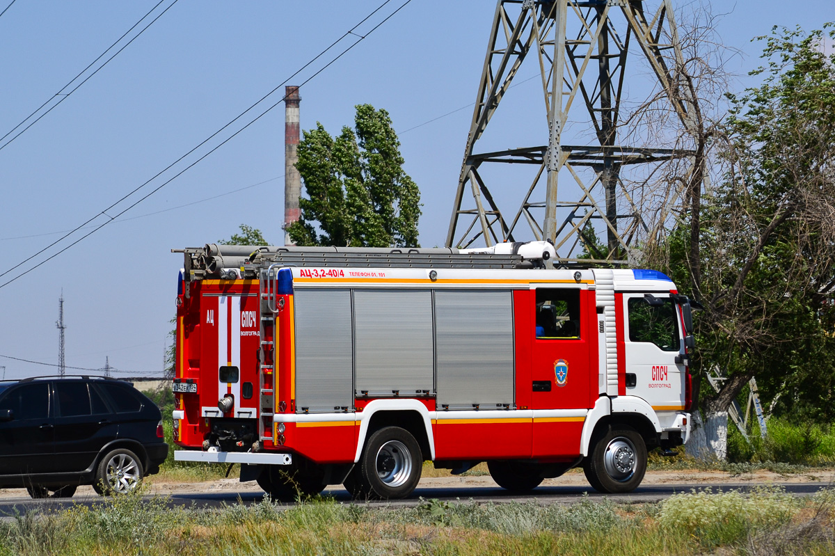 Волгоградская область, № В 342 ЕК 134 — MAN TGM 13.290