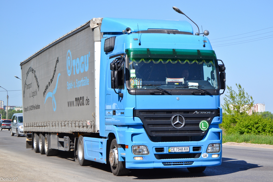 Черновицкая область, № СЕ 7348 АХ — Mercedes-Benz Actros ('2003) 1846