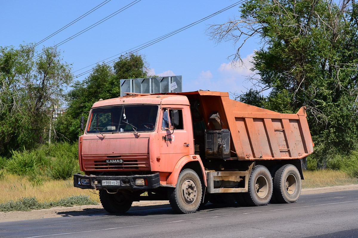 Волгоградская область, № Р 988 УО 34 — КамАЗ-65115-02 [65115C]