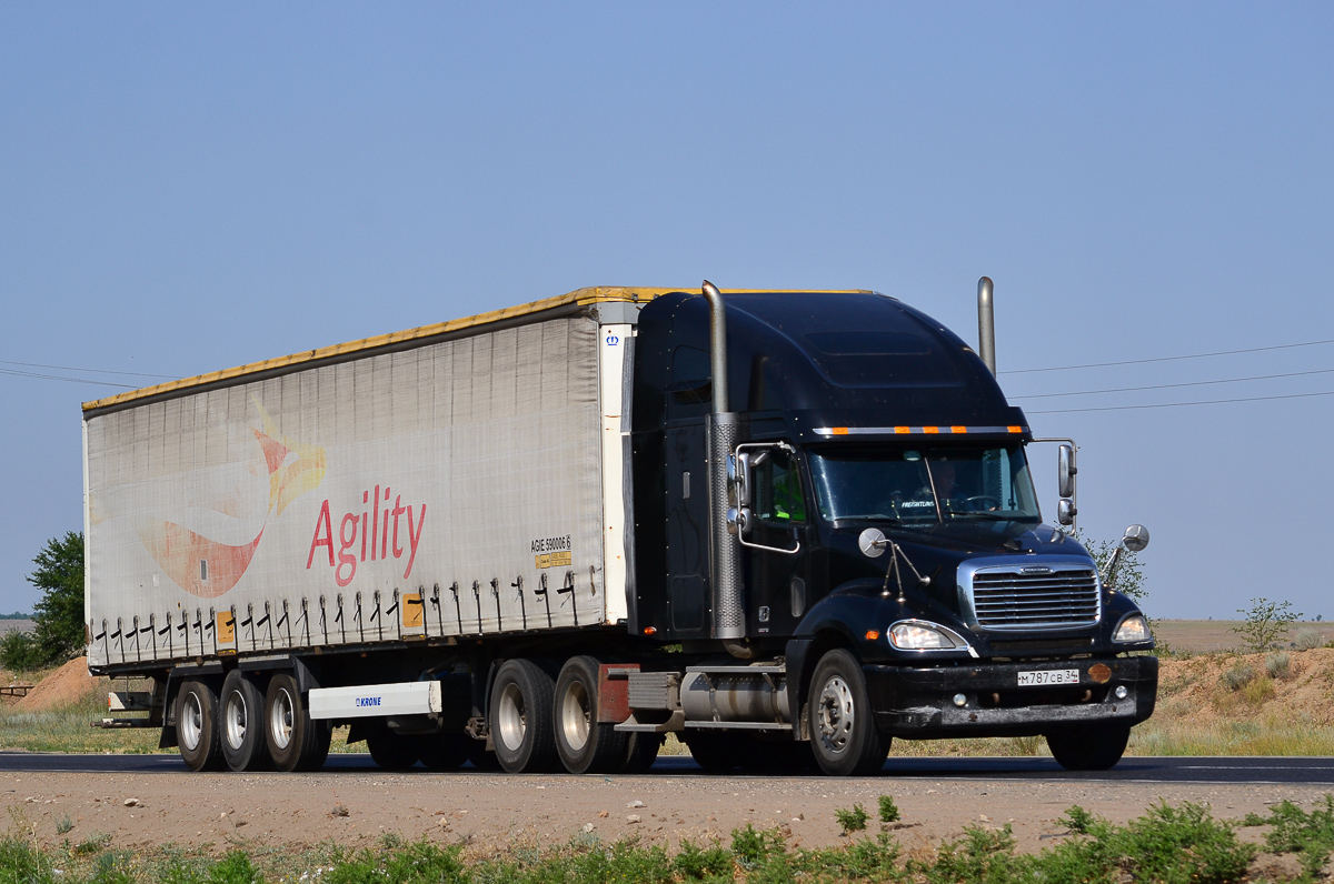 Волгоградская область, № М 787 СВ 34 — Freightliner Columbia